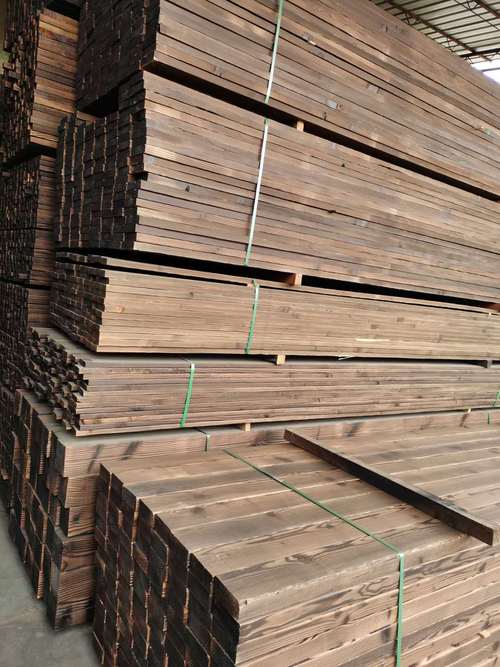 户外景观防腐木碳化木防腐木木板樟子松花旗松碳化木园林工程木材